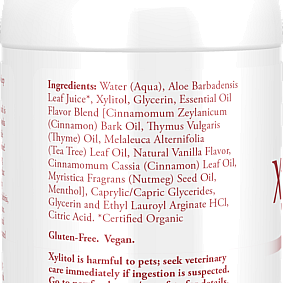 XyliWhite מי פה מלבינה טעם קינמון מרענן 473 מ"ל - מבית NOW FOODS