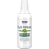 XyliWhite מי פה מלבינה צמחונית בטעם מנטה 473 מ"ל - מבית NOW FOODS XyliWhite מי פה מלבינה צמחונית בטעם מנטה 473 מ"ל - מבית NOW FOODS