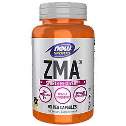 ZMA התאוששות לאחר פעילות ספורטיבית 90 כמוסות - מבית NOW FOODS