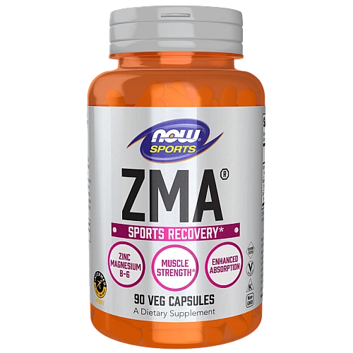 ZMA התאוששות לאחר פעילות ספורטיבית 90 כמוסות - מבית NOW FOODS