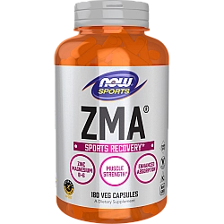 ZMA התאוששות שרירים 180 כמוסות - מבית NOW FOODS