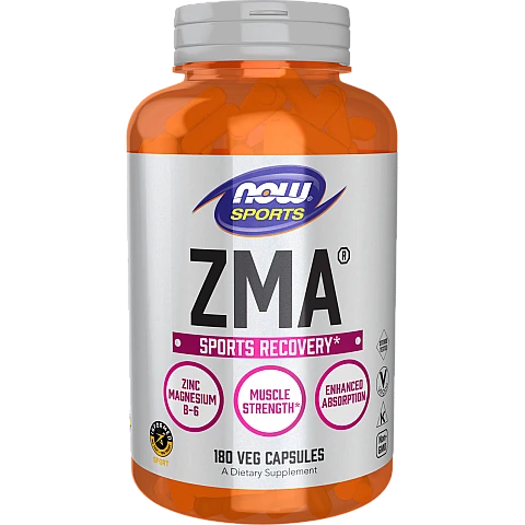 ZMA התאוששות שרירים 180 כמוסות - מבית NOW FOODS ZMA התאוששות שרירים 180 כמוסות - מבית NOW FOODS