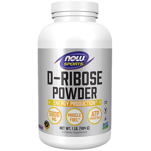 אבקת D-ריבוז 454 גרם - מבית NOW FOODS