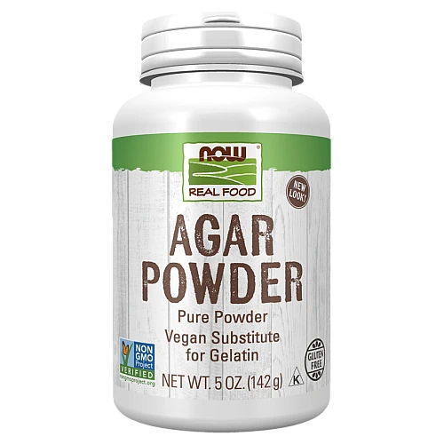 אבקת אגר 142 גרם - מבית NOW FOODS