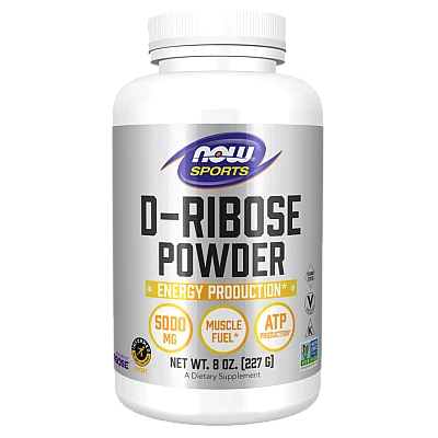 אבקת ד-ריבוז 227 גרם - מבית NOW FOODS