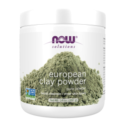 אבקת חימר ירוק אירופאי 397 גרם - מבית NOW FOODS