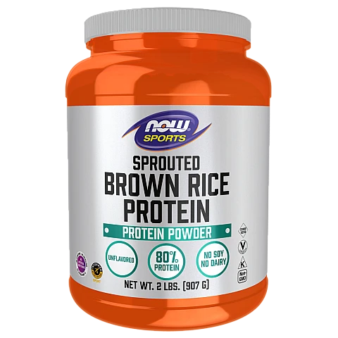 אבקת חלבון אורז חום ללא טעם 907 גרם - מבית NOW FOODS אבקת חלבון אורז חום ללא טעם 907 גרם - מבית NOW FOODS