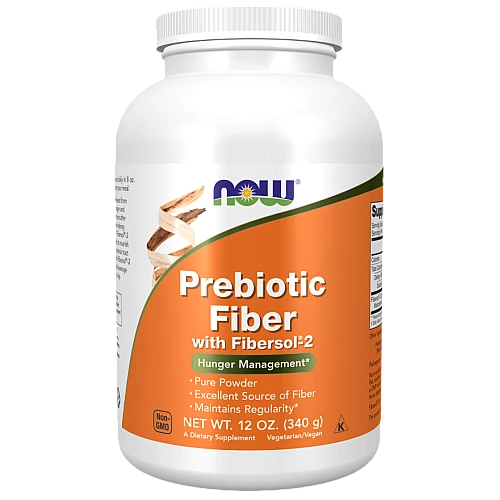 אבקת סיבים פרה-ביוטיק 340 גרם - מבית NOW FOODS