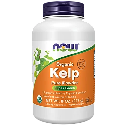 אבקת קלפ אצות ים אורגני 227 גרם - מבית NOW FOODS