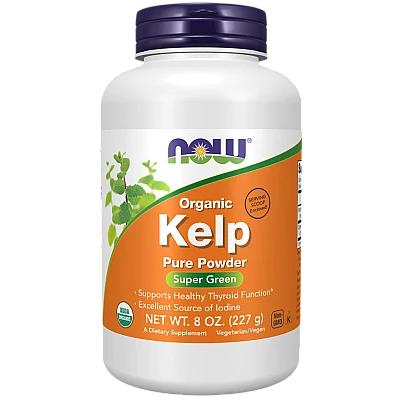 אבקת קלפ אצות ים אורגני 227 גרם - מבית NOW FOODS