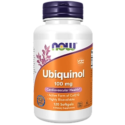 אוביקינול 100 מ"ג 120 כמוסות - מבית NOW FOODS