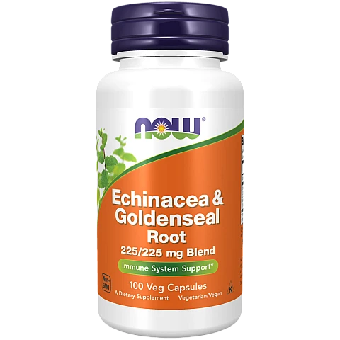 אכינצאה ושורש חותם זהב 225 מ"ג 100 כמוסות - מבית NOW FOODS אכינצאה ושורש חותם זהב 225 מ"ג 100 כמוסות - מבית NOW FOODS