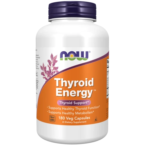 אנרגיה תירואיד 180 כמוסות - מבית NOW FOODS