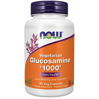 גלוקוזאמין 1000 מ"ג צמחוני 90 כמוסות - מבית NOW FOODS