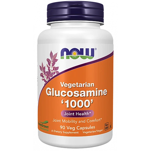 גלוקוזאמין 1000 מ"ג צמחוני 90 כמוסות - מבית NOW FOODS