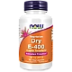 ויטמין E-400 יבש 268 מ“ג (400 יחב“ל) 100 כמוסות - מבית NOW FOODS