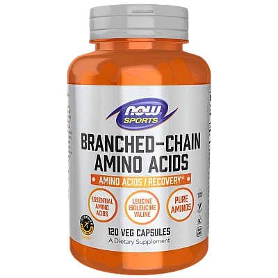 חומצות אמינו מסועפות שרשרת 120 כמוסות - מבית NOW FOODS