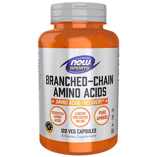 חומצות אמינו מסועפות שרשרת 120 כמוסות - מבית NOW FOODS