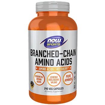 חומצות אמינו מסועפות שרשרת 240 כמוסות - מבית NOW FOODS