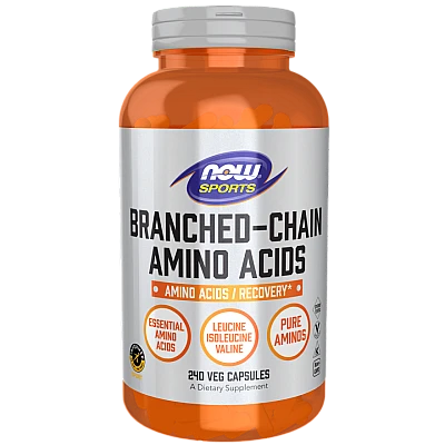 חומצות אמינו מסועפות שרשרת 240 כמוסות - מבית NOW FOODS