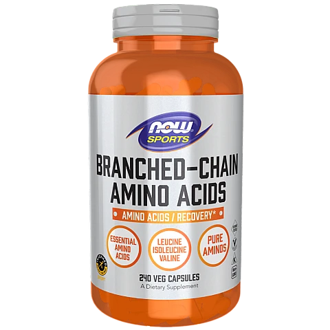 חומצות אמינו מסועפות שרשרת 240 כמוסות - מבית NOW FOODS חומצות אמינו מסועפות שרשרת 240 כמוסות - מבית NOW FOODS