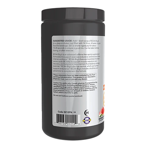חומצות אמיניות BCAA ביג 6 טעם אבטיח 600 גרם - מבית NOW FOODS חומצות אמיניות BCAA ביג 6 טעם אבטיח 600 גרם - מבית NOW FOODS