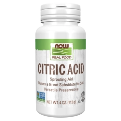 חומצת לימון 113 גרם - מבית NOW FOODS