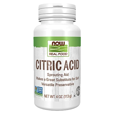 חומצת לימון 113 גרם - מבית NOW FOODS