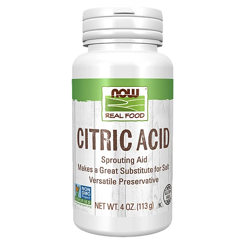 חומצת לימון 113 גרם - מבית NOW FOODS