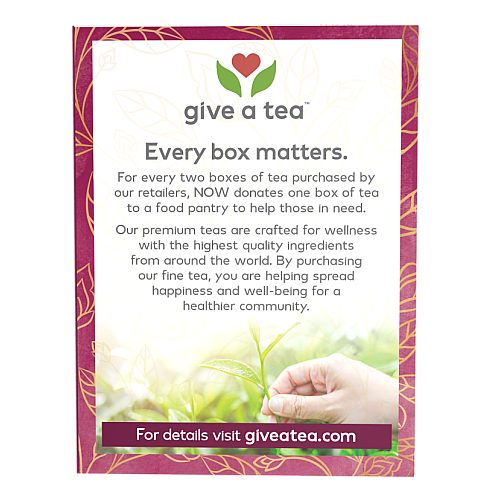 חליטת היביסקוס אורגני נטול קפאין 24 שקיקי תה - מבית NOW FOODS