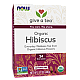 חליטת היביסקוס אורגני נטול קפאין 24 שקיקי תה - מבית NOW FOODS