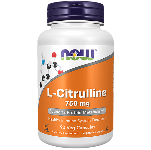 ל-ציטרולין 750 מ"ג 90 כמוסות - מבית NOW FOODS