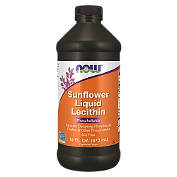 לציטין חמניות נוזלי 473 מ"ל - מבית NOW FOODS