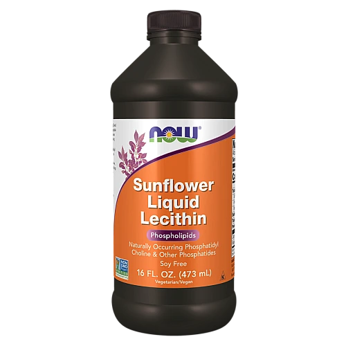 לציטין חמניות נוזלי 473 מ"ל - מבית NOW FOODS