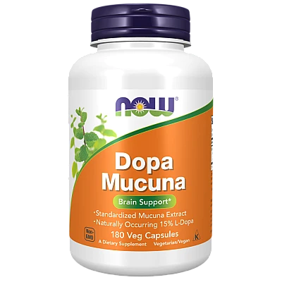 מוקונה לבודופה אל-דופה 180 כמוסות - מבית NOW FOODS