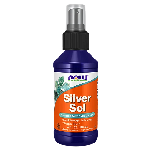 מי כסף ספרי 50 מק"ג 118 מ"ל - מבית NOW FOODS