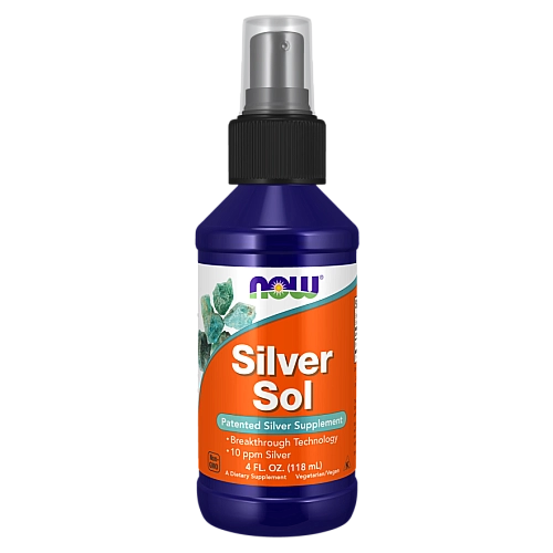 מי כסף ספרי 50 מק"ג 118 מ"ל - מבית NOW FOODS