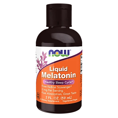 מלטונין נוזלי 59 מ"ל Melatonin - מבית NOW FOODS