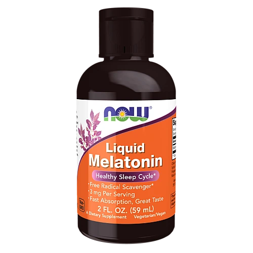 מלטונין נוזלי 59 מ"ל Melatonin - מבית NOW FOODS