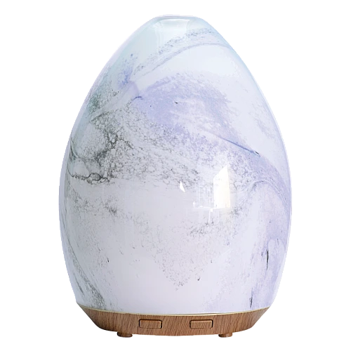 מפזר שמנים ארומתרפיה USB מזכוכית מערבולת בעבודת יד - מבית NOW FOODS