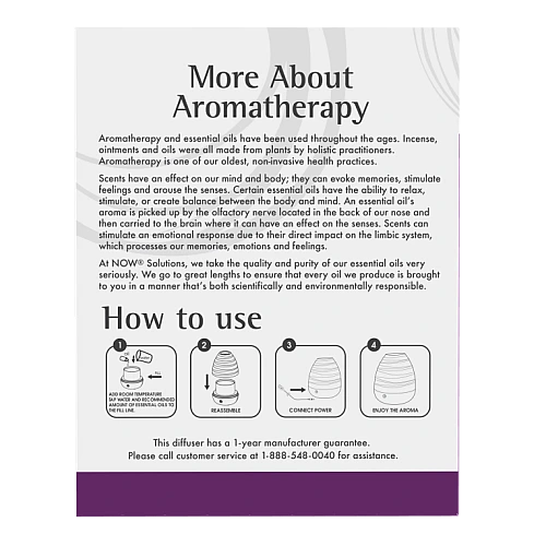 מפזר שמנים אתריים התקן USB - מבית NOW FOODS