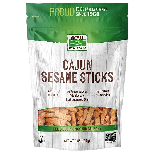 מקלות שומשום קייג'ון 255 גרם - מבית NOW FOODS