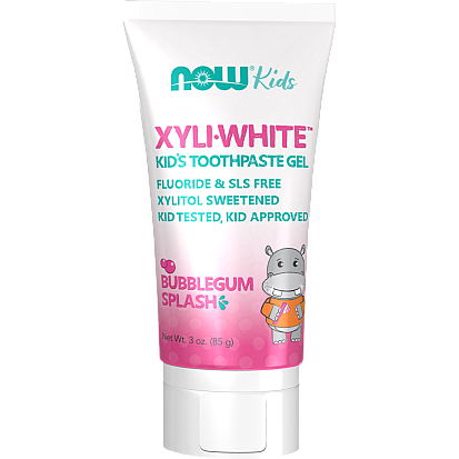 משחת שיניים ג'ל לילדים בטעם מסטיק 85 גרם - מבית NOW FOODS