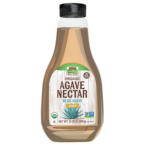 נקטר אגבה בהיר אורגני 660 גרם - מבית NOW FOODS