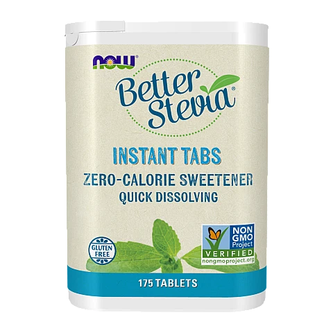 סטיביה טבליות נמסות 175 טבליות - מבית NOW FOODS סטיביה טבליות נמסות 175 טבליות - מבית NOW FOODS