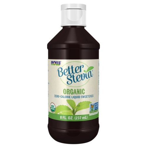 סטיביה ממתיק נוזלי אורגני ללא קלוריות 237 מ"ל - מבית NOW FOODS