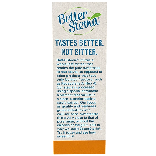 סטיביה מקורי ללא תוספת טעם 100 שקיקים - מבית NOW FOODS