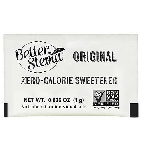 סטיביה מקורי ללא תוספת טעם 100 שקיקים - מבית NOW FOODS