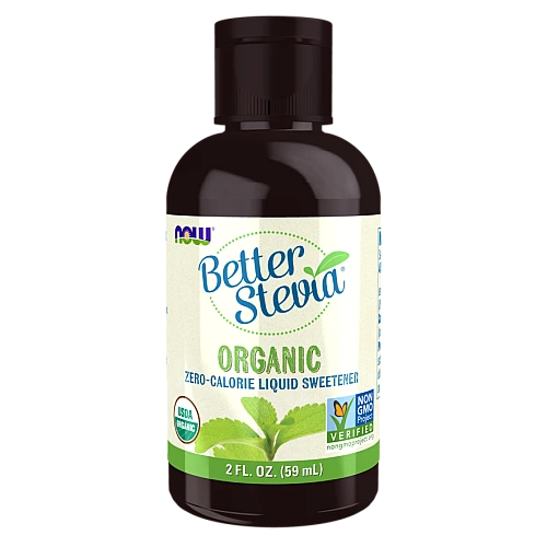 סטיביה נוזלי אורגני 59 מ"ל - מבית NOW FOODS