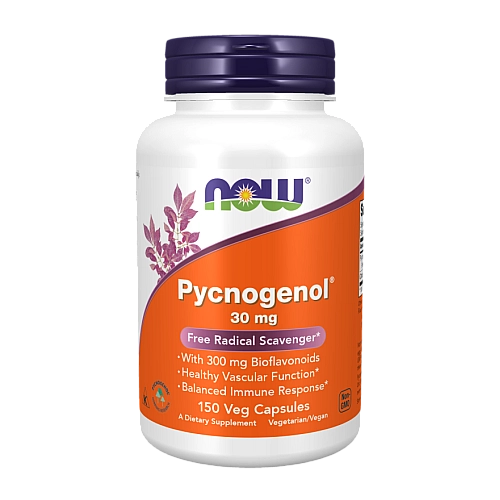 פיקנוגנול 30 מ"ג 150 כמוסות - מבית NOW FOODS